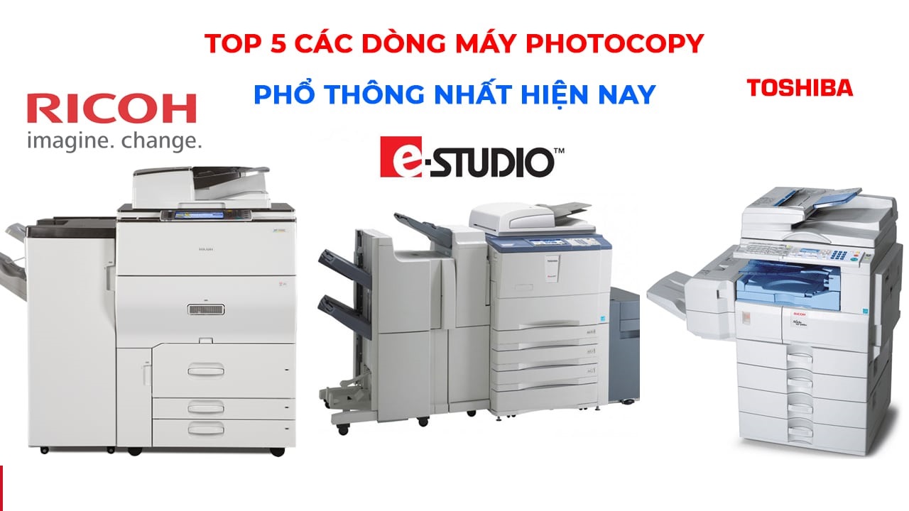Mua bán máy photocopy cũ phường Trần Lãm, TP Thái Bình
