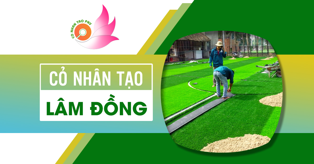 Thi công sân cỏ nhân tạo cho trường học tại Lâm Đồng