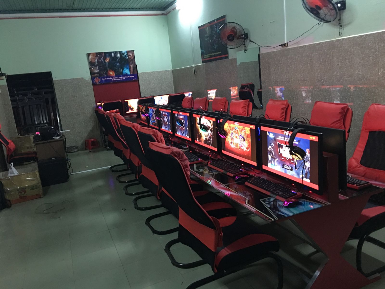 Nhận lắp đặt dàn máy tính cho phòng Game tại Thái Bình