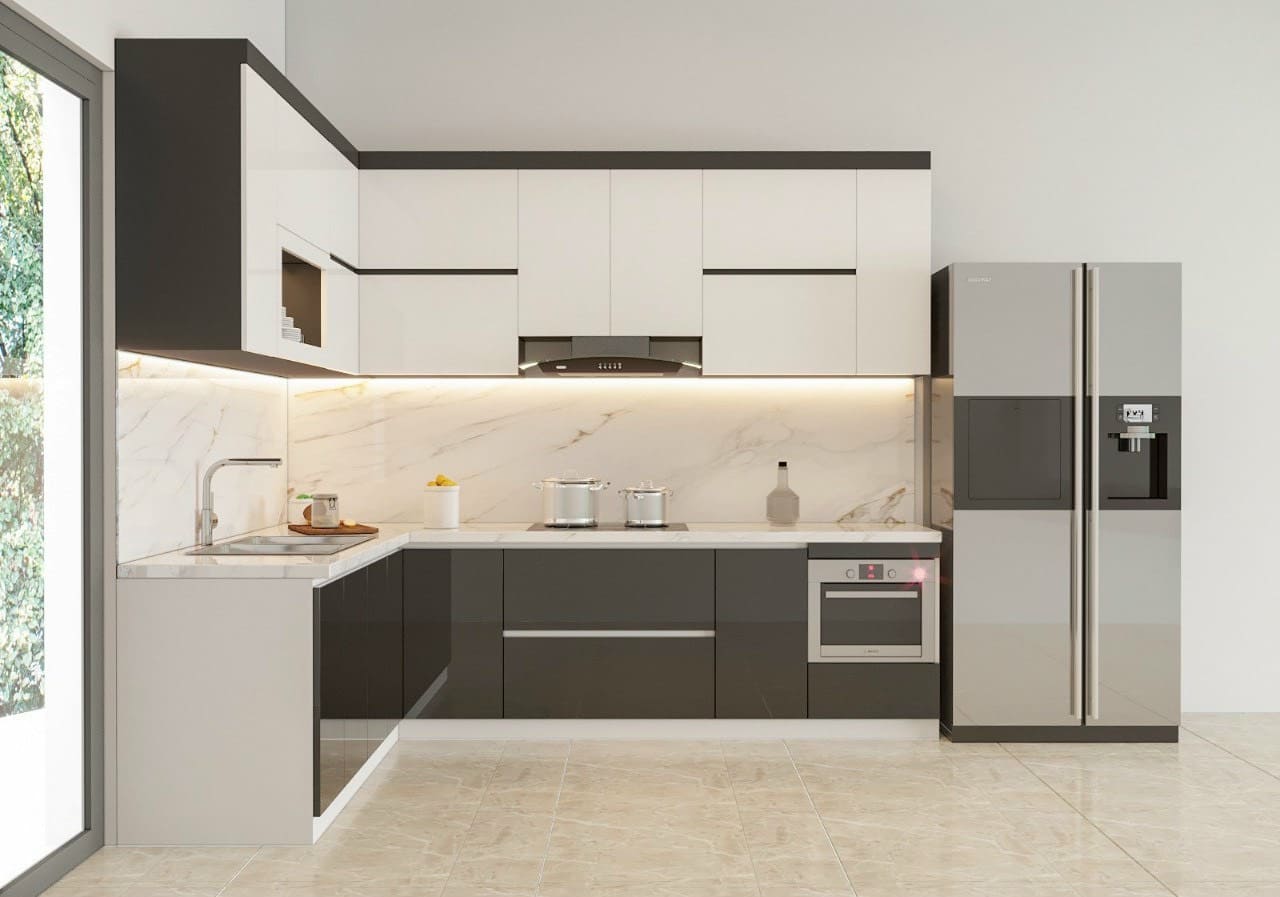 Lắp đặt tủ bếp gỗ MDF lõi xanh chống ẩm sẽ đem lại cho bạn một căn bếp hoàn toàn mới. Với chất liệu chống thấm nước và chống ẩm, tủ bếp này sẽ giúp bảo vệ bếp của bạn từ những sự cố không mong muốn. Hãy đến với chúng tôi để lắp đặt và sở hữu một căn bếp hoàn hảo.