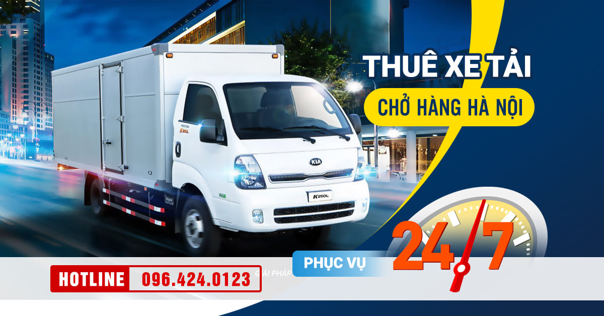 Thuê xe tải chở hàng tại Hà Nội