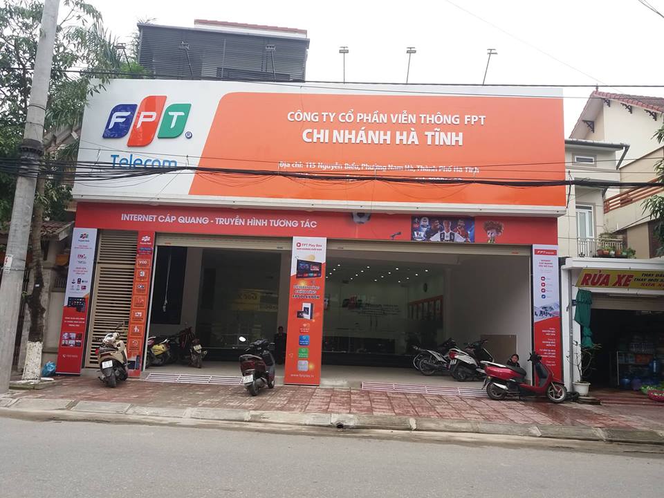 FPT Telecom Hà Tĩnh chuyển văn phòng về 115 Nguyễn Biểu