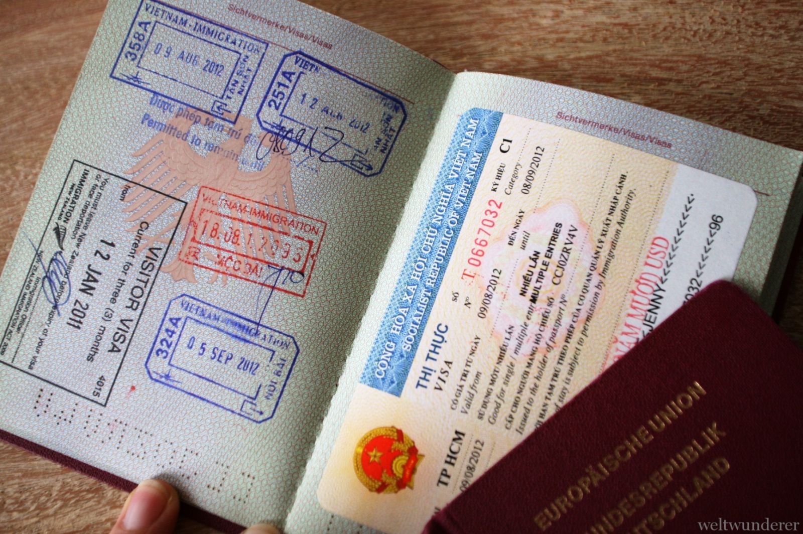 Dịch vụ làm visa Đức đi du lịch, thăm thân, công tác
