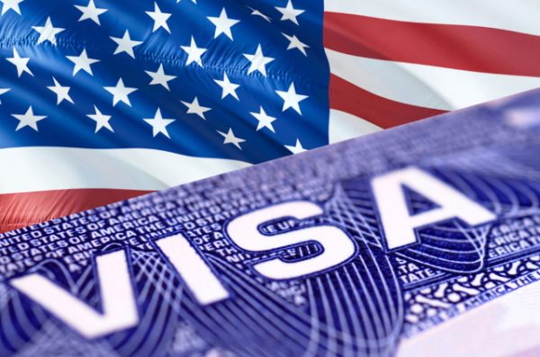 Hình visa Mỹ